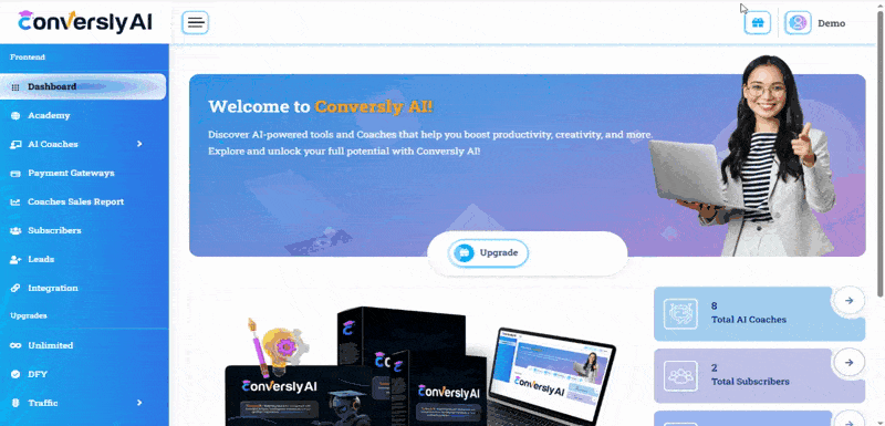 create-avtar-in-conversly
